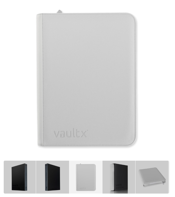 Baby Fox - White 9 Pocket TCG Binder