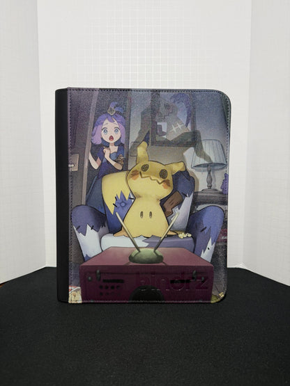 TV 📺 - Black 4 Pocket TOP LOADER TCG Binder *PRE ORDER*