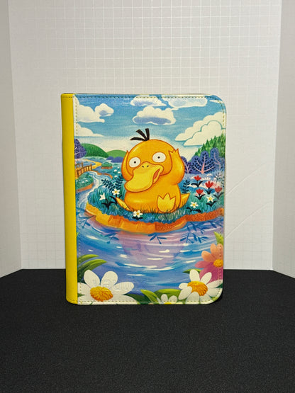 Confused Duck 🐤- Yellow 4 Pocket TCG Binder *PRE ORDER*