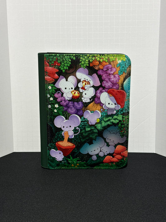 Forest Mice 🐭 - Green 4 Pocket TCG Binder