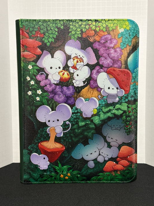 Forest Mice 🐭 - Green 9 Pocket TCG Binder