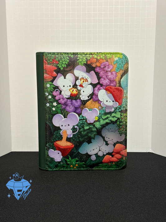 Forest Mice 🐭 - Green 4 Pocket TCG Binder *PRE ORDER*