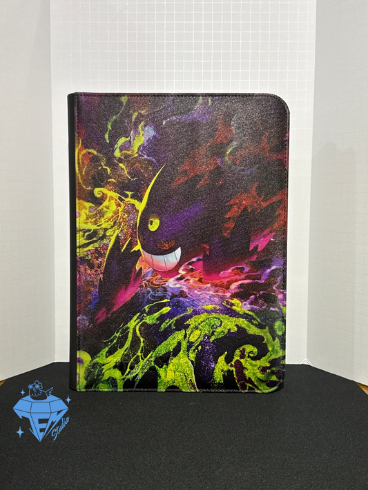 Mega Ghost 👻 - Black 9 Pocket TCG Binder *PRE ORDER*