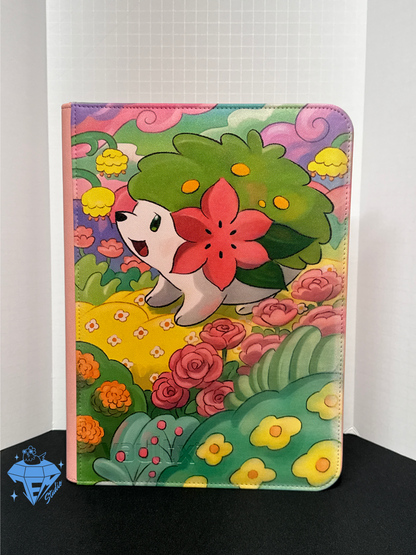 Flower Hedgehog 🌺 -Pink 9 Pocket TCG Binder