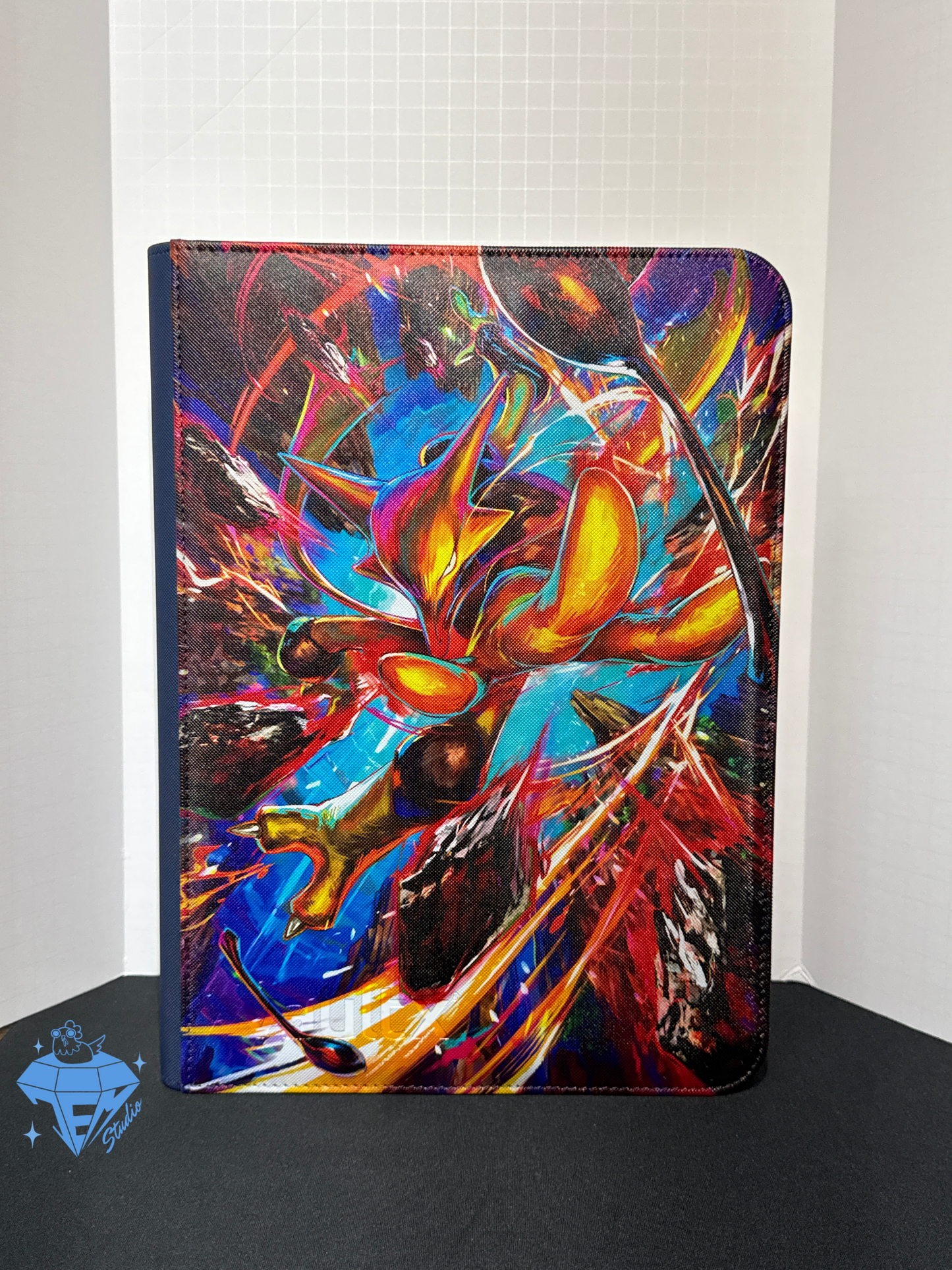 Spoon Guy 🥄- Blue 9 Pocket TCG Binder