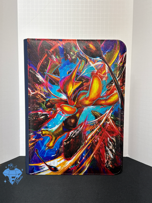 Spoon Guy 🥄- Blue 9 Pocket TCG Binder