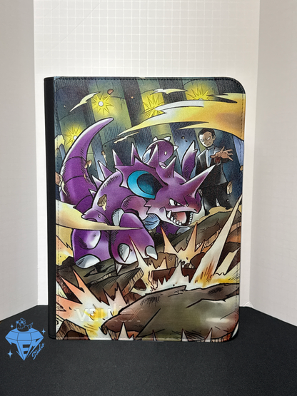 NeeDoh King 👑- Black 9 Pocket TCG Binder