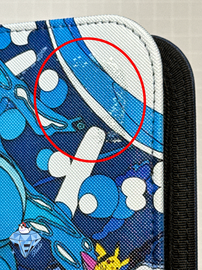 Surf Time 🏄‍♂️ - Teal 9 Pocket TCG Binder *FLAWED*