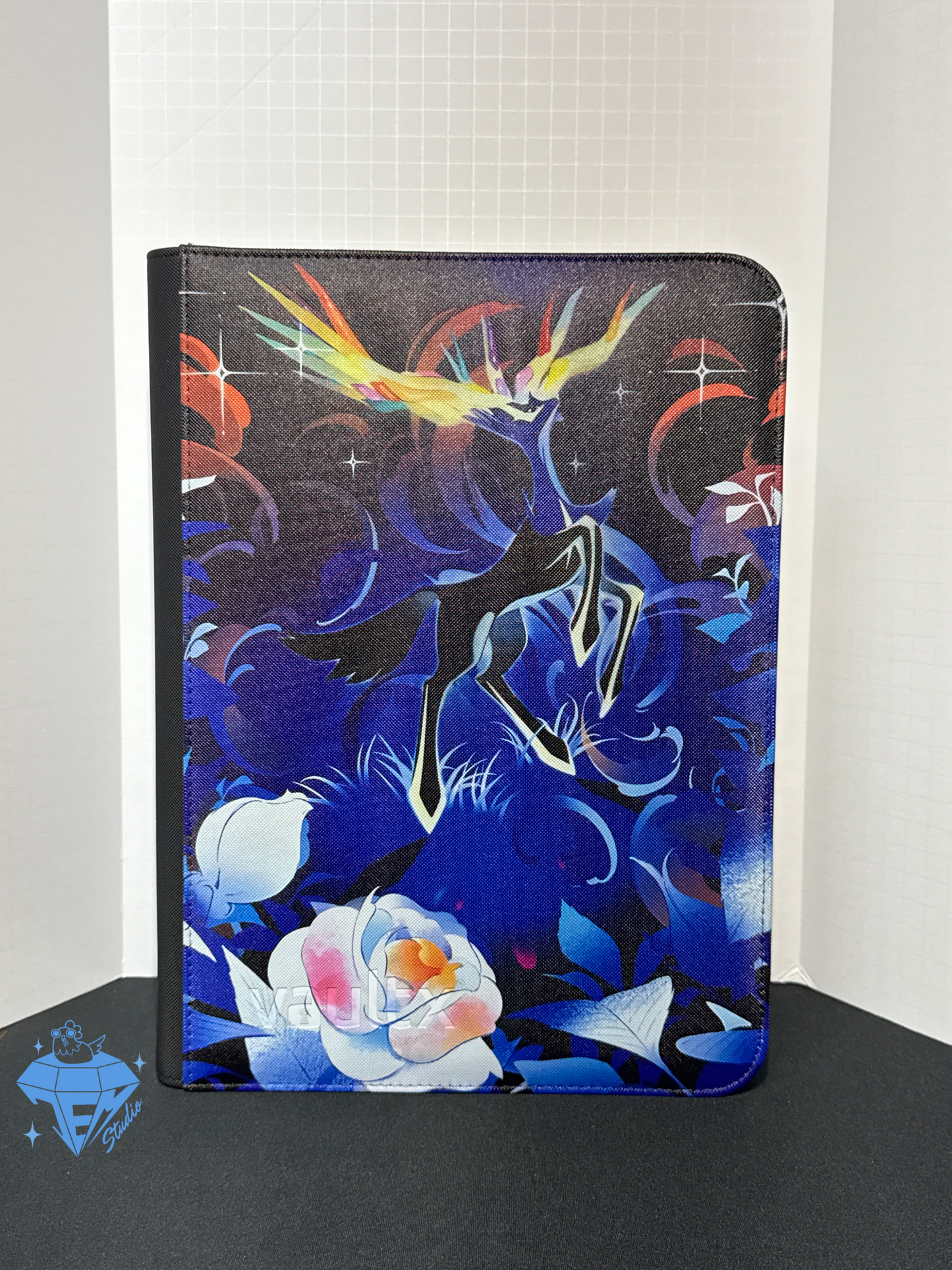 Mystic Deer 🦌 - Blue 9 Pocket TCG Binder *FLAWED*