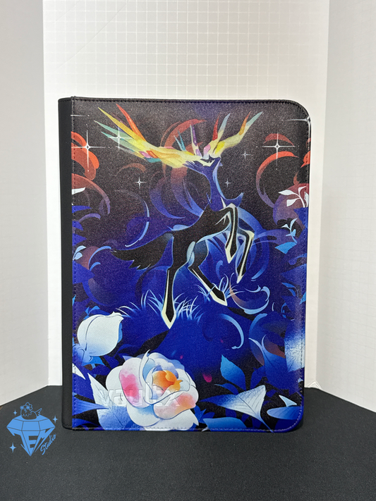 Mystic Deer 🦌 - Blue 9 Pocket TCG Binder *FLAWED*