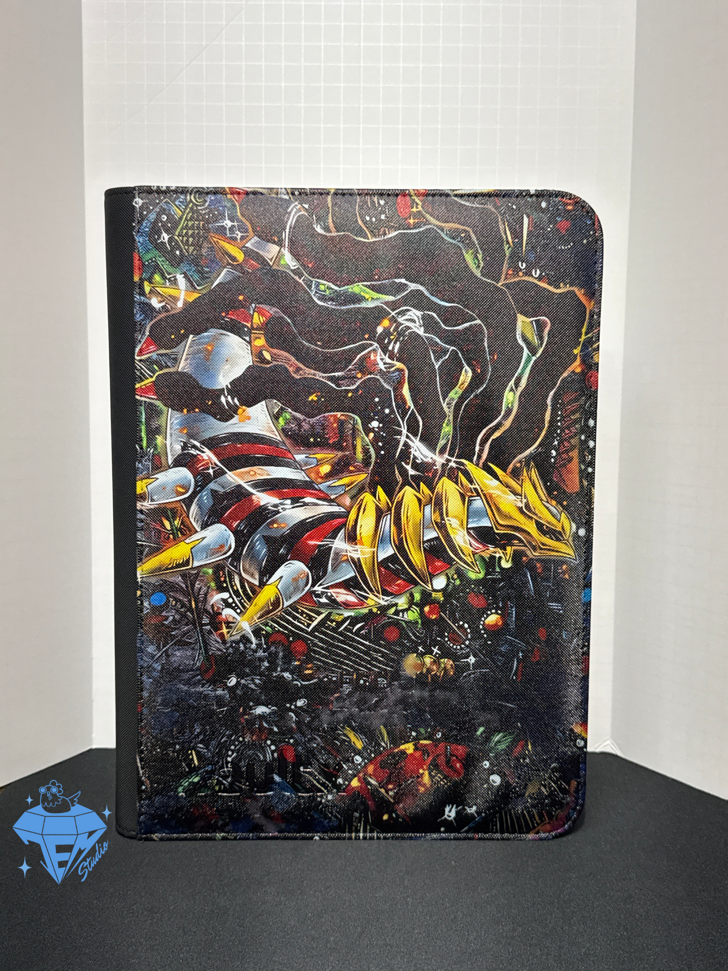 Cosmic Tina 🪐- Black 9 Pocket TCG Binder *FLAWED*