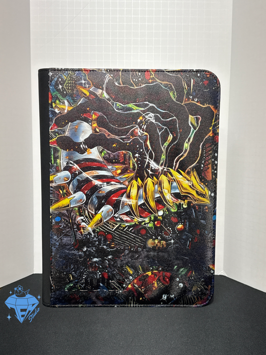 Cosmic Tina 🪐- Black 9 Pocket TCG Binder *PRE ORDER*