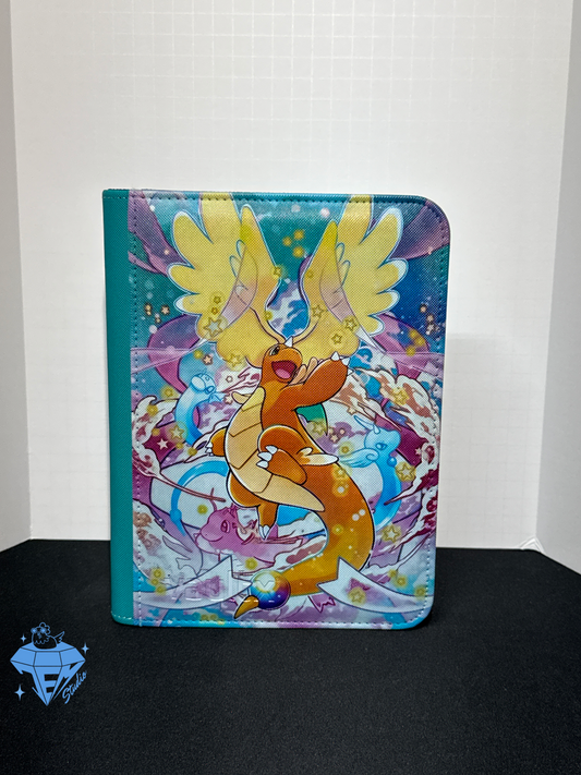 Mega Dragon 🪽 - Teal 4 Pocket TCG Binder *PRE ORDER*