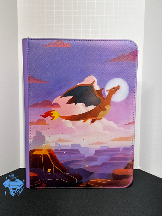 Dragon 151🌤️- Purple 9 Pocket TCG Binder *PRE ORDER*