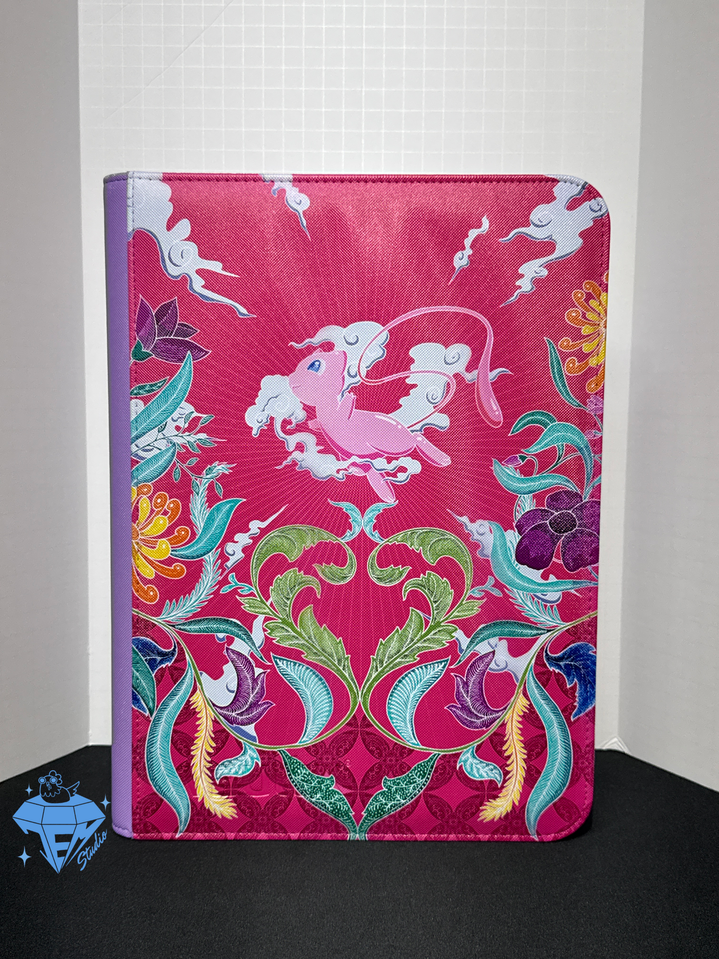 Floating Cat ☁️ - Purple 9 Pocket TCG Binder