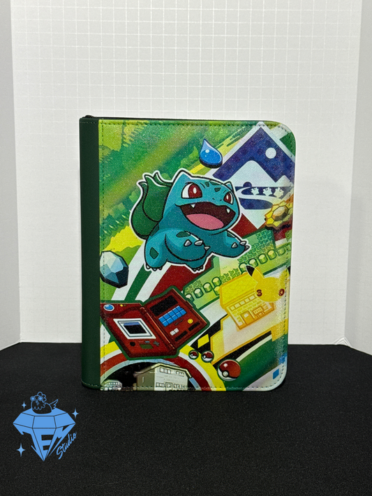 First Partner Grass  🌱- Green 4 Pocket TCG Binder