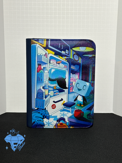 Ice Penguin 🐧 - Blue 4 Pocket TCG Binder *PRE ORDER*