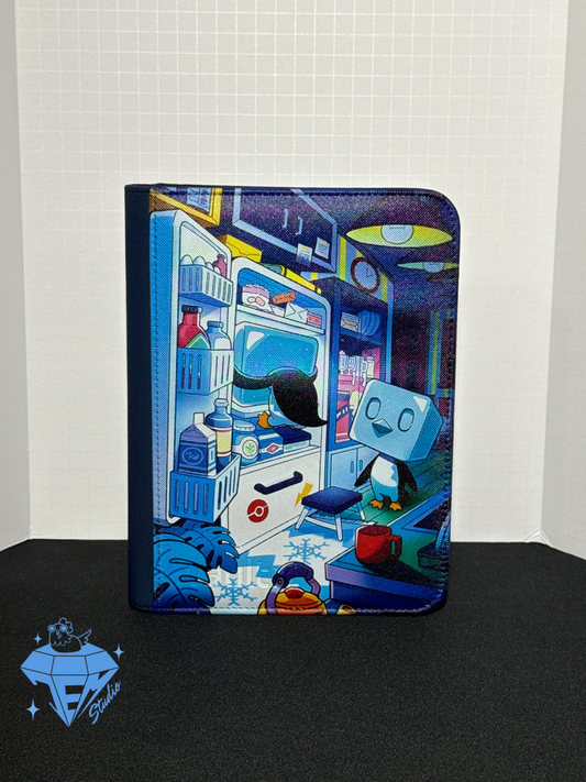 Ice Penguin 🐧 - Blue 4 Pocket TCG Binder *PRE ORDER*