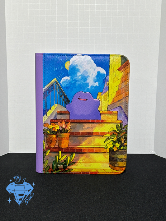 Sunny Blob ☀️🫟- Purple 4 Pocket TCG Binder *PRE ORDER*