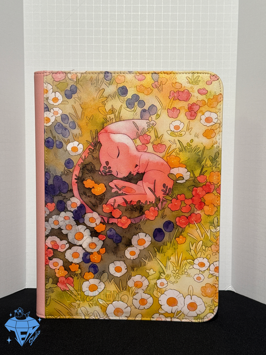 Meadow Cat 💤🌸- Pink 9 Pocket TCG Binder *PRE ORDER*