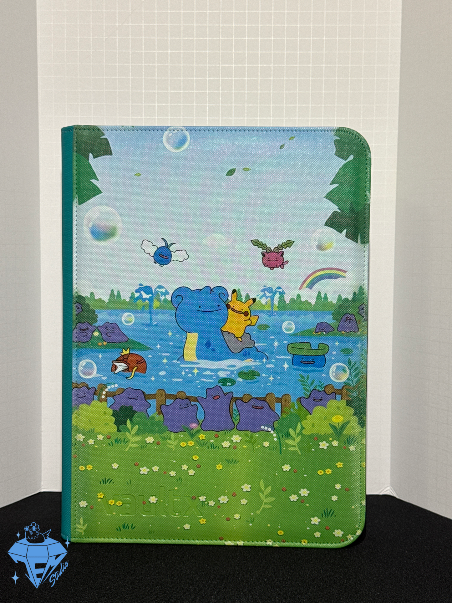 Blob 🫟- Teal 9 Pocket TCG Binder *PRE ORDER*