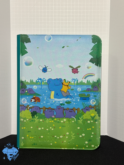 Blob 🫟- Teal 9 Pocket TCG Binder *PRE ORDER*