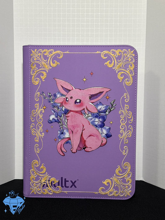 Psychic Fox 🔮- Purple 9 Pocket TCG Binder *PRE ORDER*