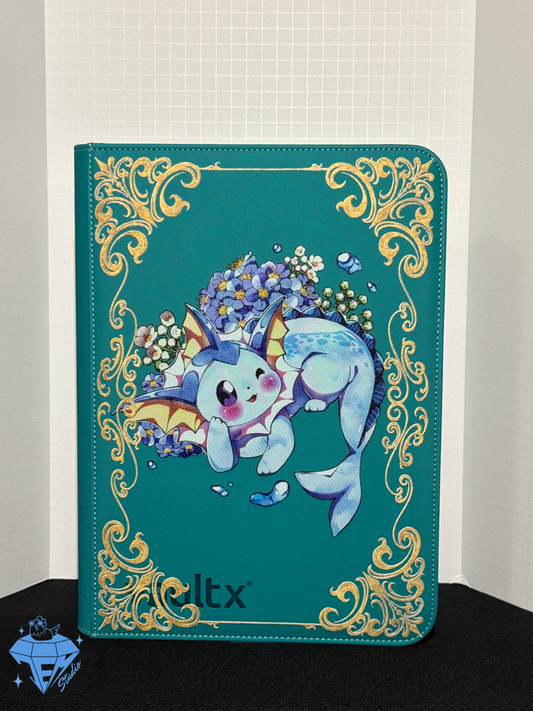 Water Fox 🌊 - Teal 9 Pocket TCG Binder
