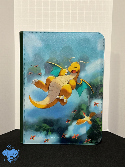 Sleepy Dragon - Green 9 Pocket TCG Binder *PRE ORDER*