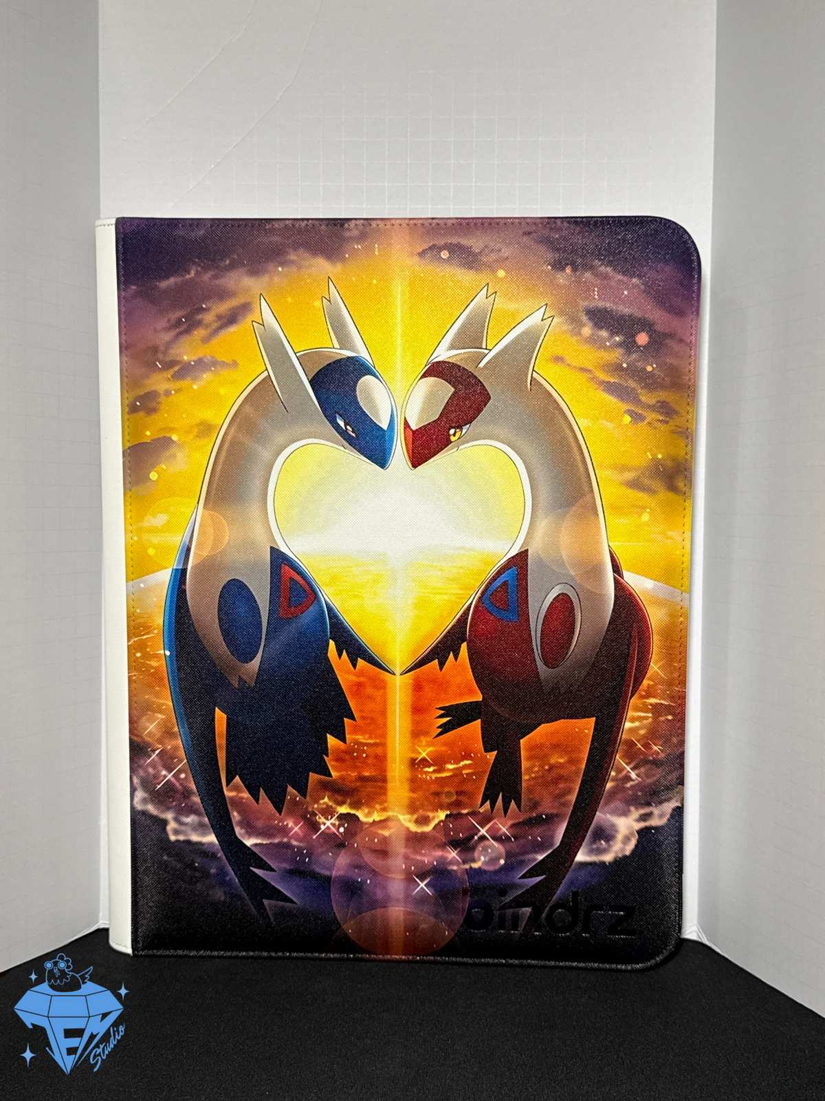 Love Birds 💘 - White TOP LOADER 9 Pocket TCG Binder *PRE ORDER*