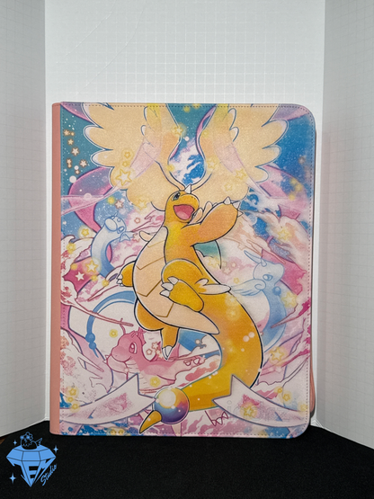 Mega Dragon 🪽 - Pink TOP LOADER 9 Pocket TCG Binder