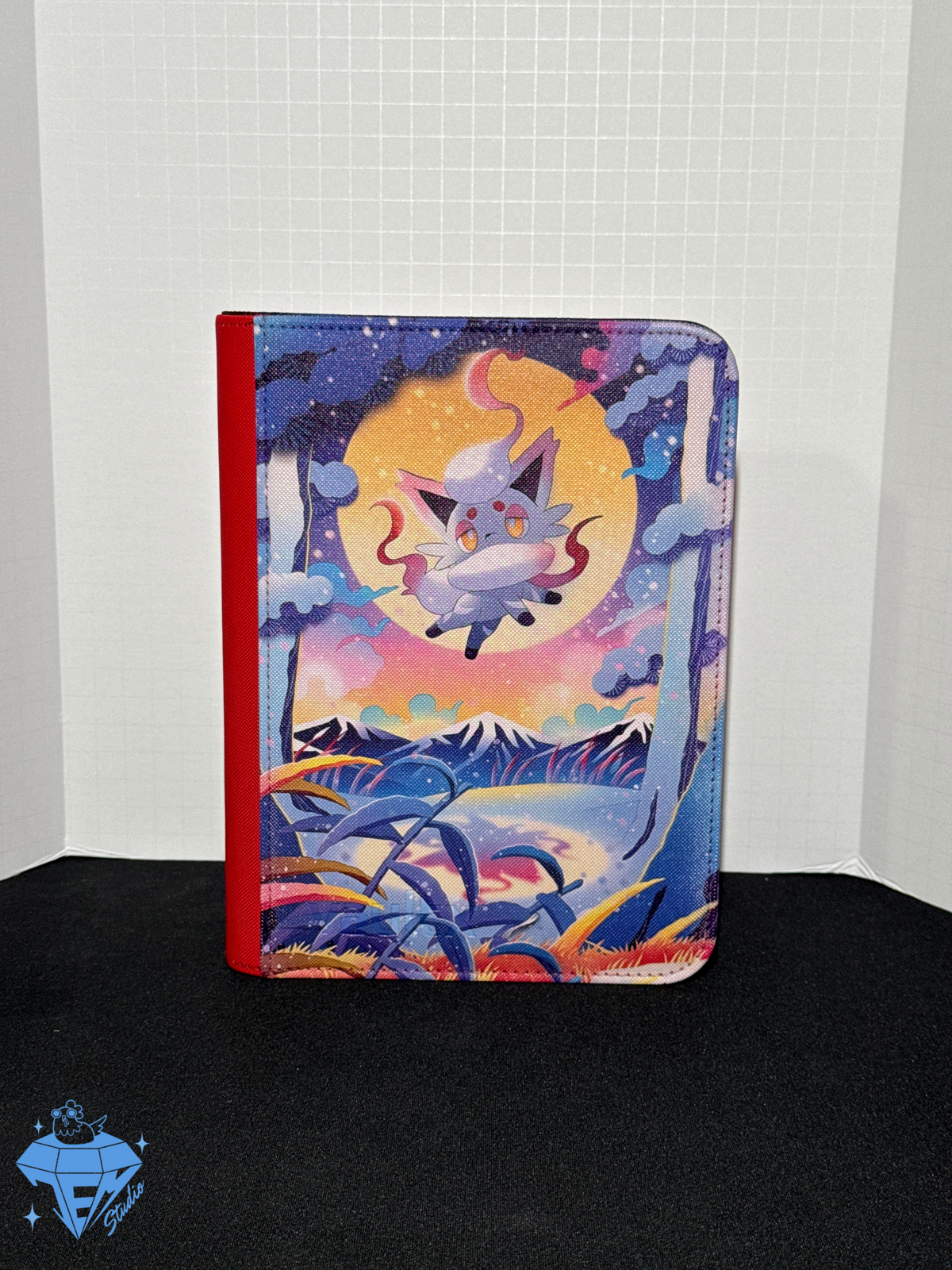 Snow Fox 🦊 - Red 4 Pocket TCG Binder