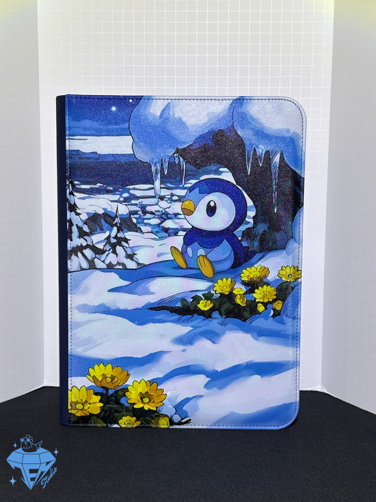 Penguin - Blue 4 Pocket TCG Binder *PRE ORDER*