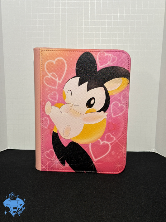 Radiant Squirrel 🐿️- Pink 4 Pocket TCG Binder *PRE ORDER*