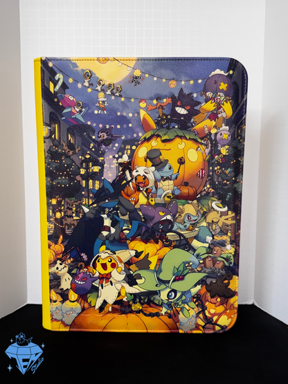 Halloween 🎃 - Yellow 9 Pocket TCG Binder *PRE ORDER*