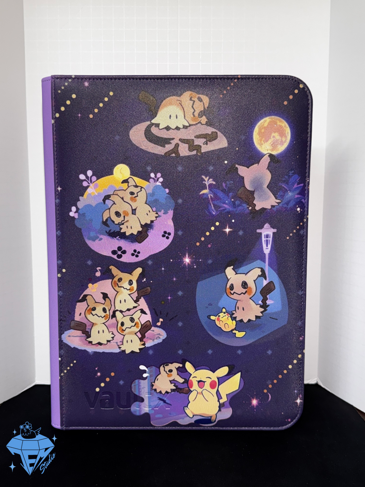Mimic Fun 🎉- Purple 9 Pocket TCG Binder *PRE ORDER*