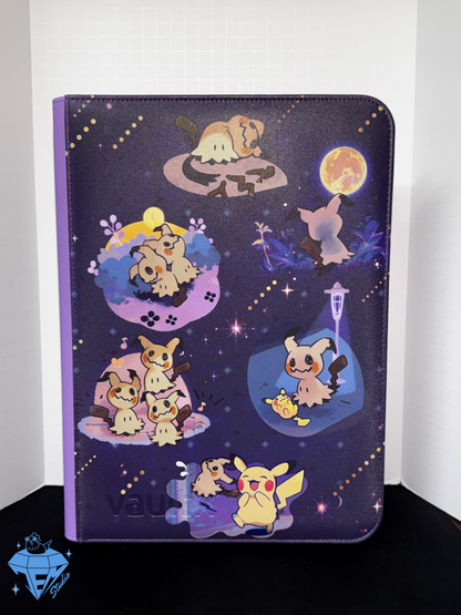 Mimic Fun 🎉- Purple 9 Pocket TCG Binder *PRE ORDER*