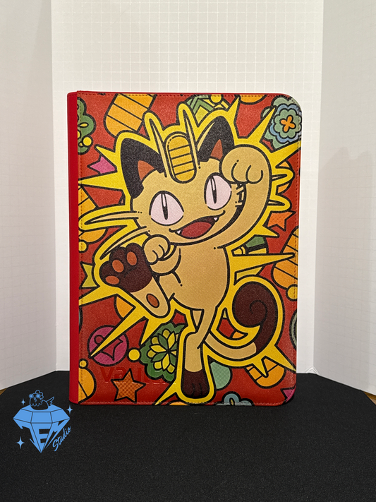 Talking Cat 🐈 - Red 9 Pocket TCG Binder *PRE ORDER*