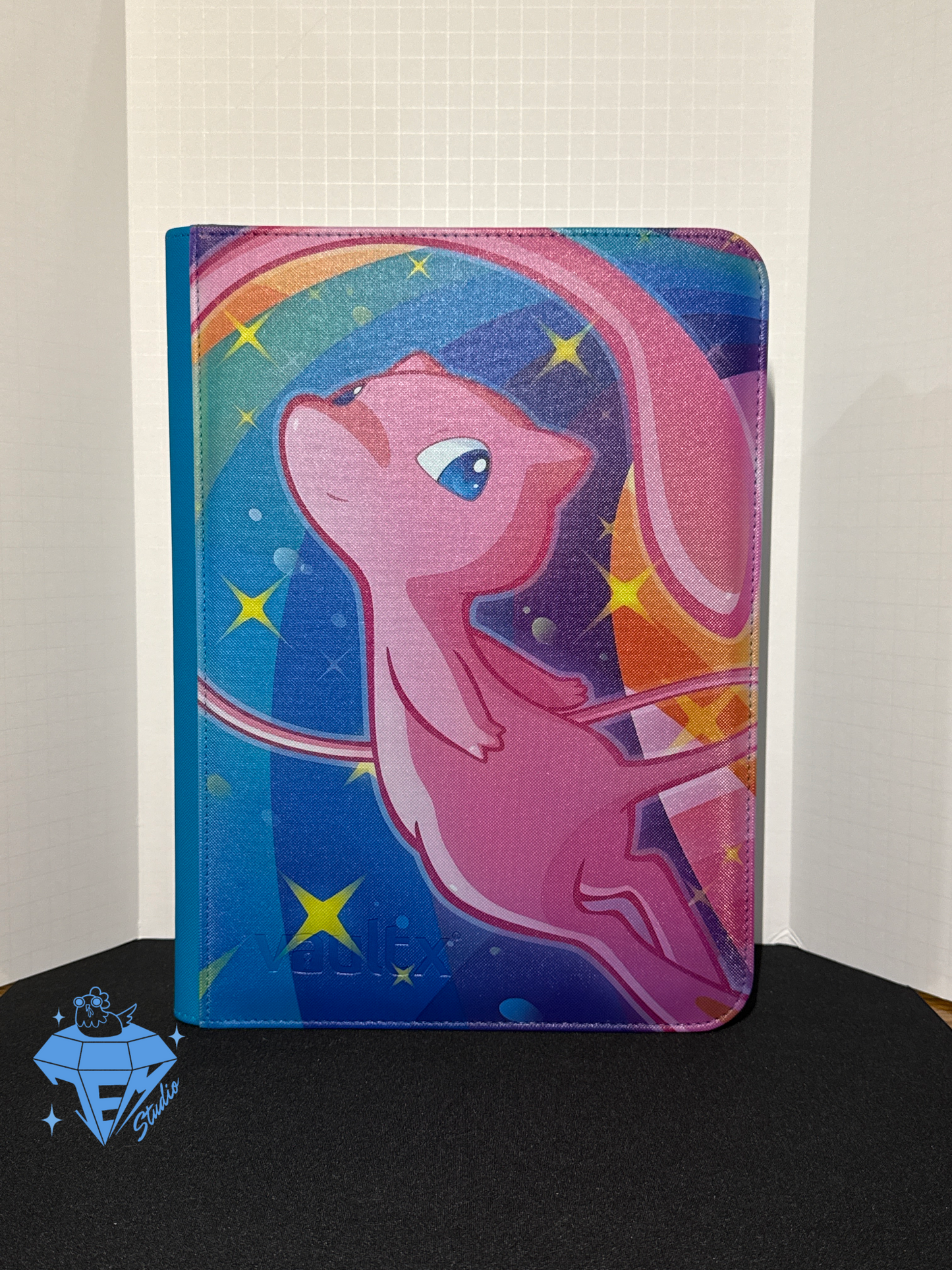 Radiant Cat 💫🐱 - Blue/Mint 9 Pocket TCG Binder