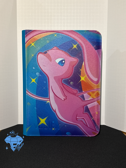 Radiant Cat 💫🐱 - Blue/Mint 9 Pocket TCG Binder