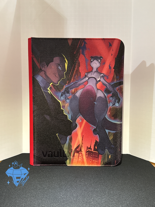 Team Angry 😤 - Red 9 Pocket TCG Binder *PRE ORDER*