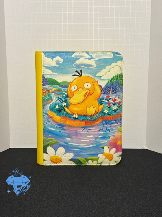 Confused Duck 🐤- Yellow 4 Pocket TCG Binder *PRE ORDER*