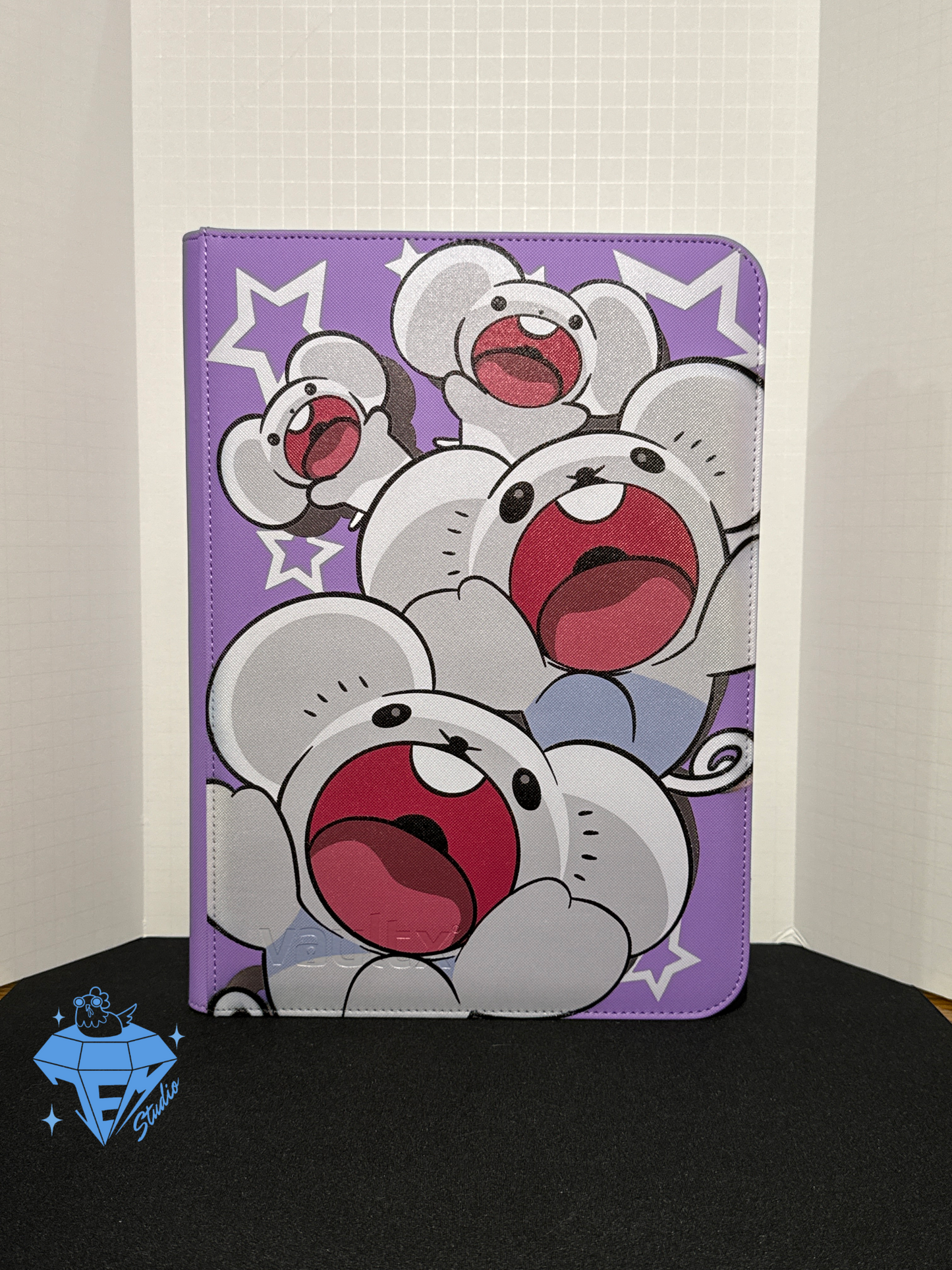 Screaming Mice 💜🐭- Purple 9 Pocket TCG Binder