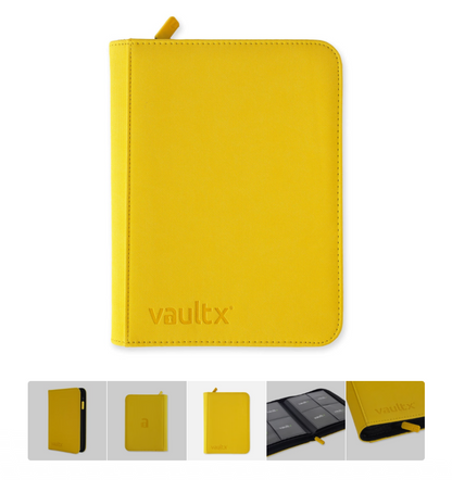 Book Mice 📕 🐭- Yellow 4 Pocket TCG Binder