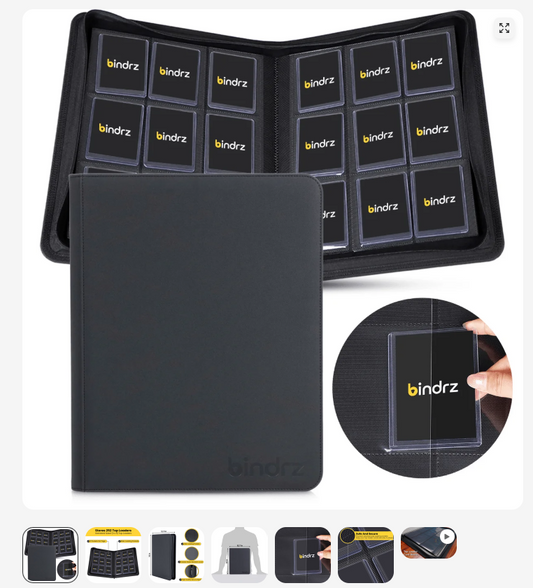 Custom Order- 9 Pocket TOP LOADER Binder
