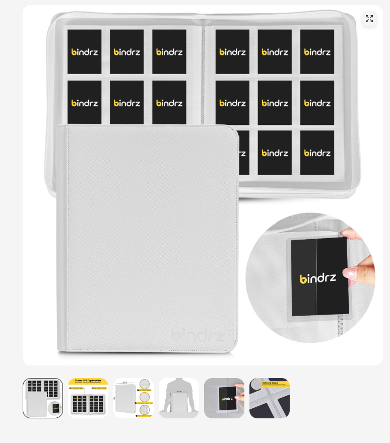 Custom Order- 9 Pocket TOP LOADER Binder