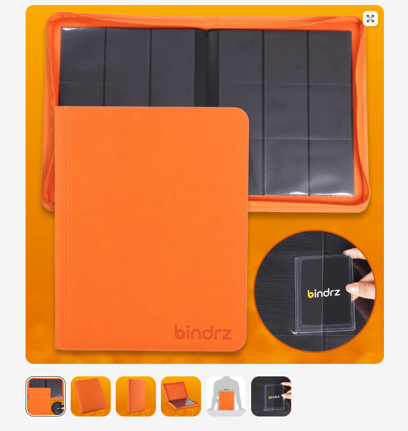 Custom Order- 9 Pocket TOP LOADER Binder