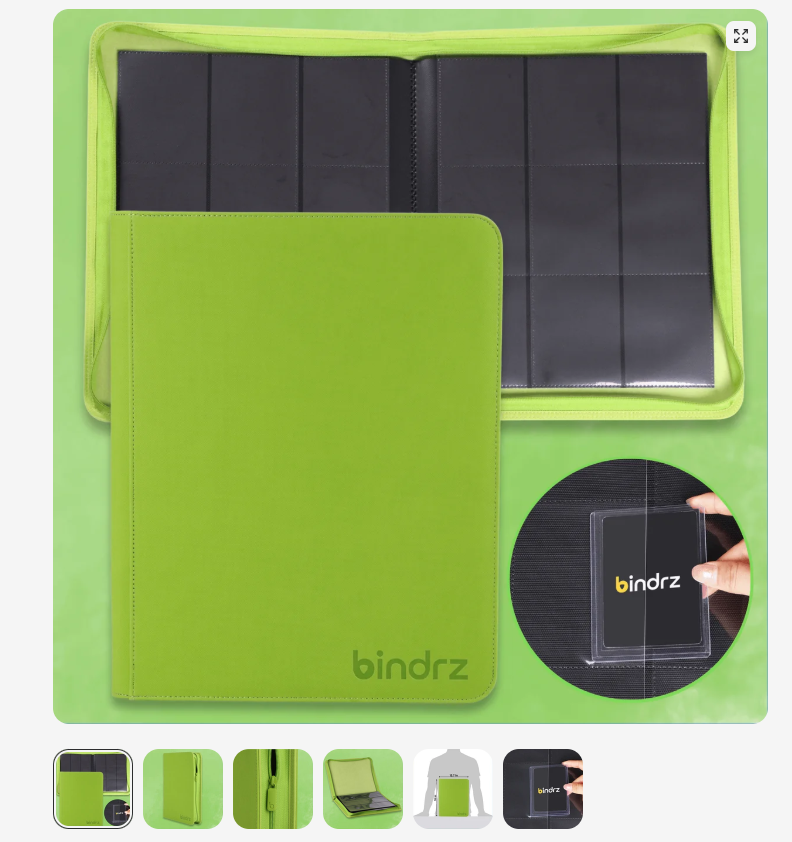 Custom Order- 9 Pocket TOP LOADER Binder
