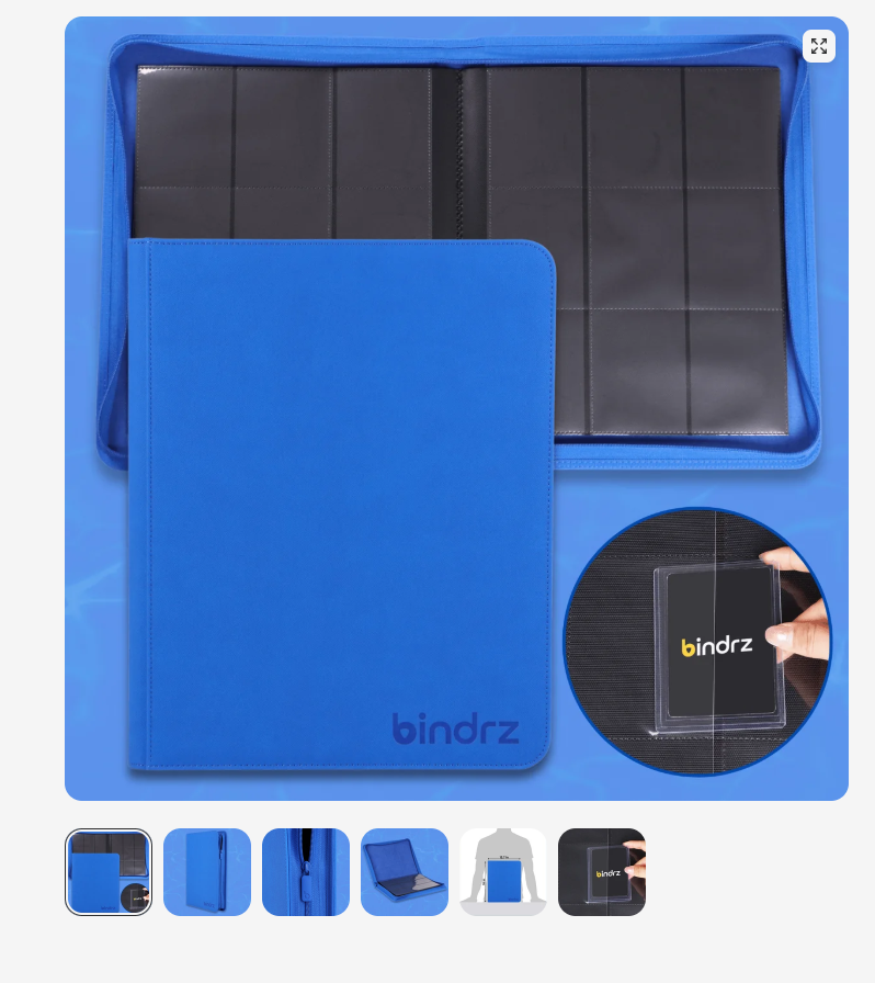Custom Order- 9 Pocket TOP LOADER Binder