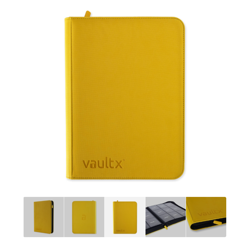 Book Mice 📕 🐭 - Yellow 9 Pocket TCG Binder